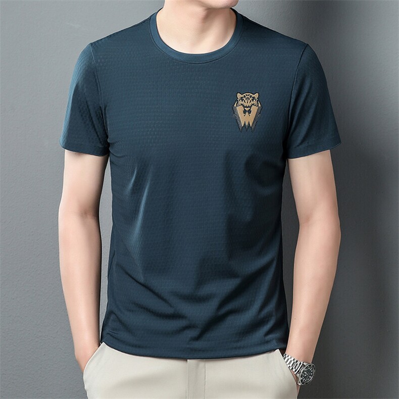 BGW368夏季新款男士T恤衫简约男士短袖圆领通勤男装，男装T恤，电商B360