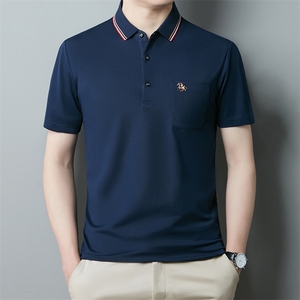 新款男士夏季短袖T恤男翻领领休闲POLO衫潮流宽松男装MY3135-P50图片