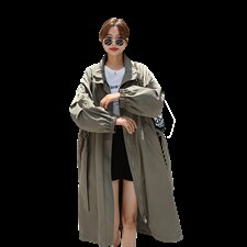 【新款现货】2022秋主推简约设计款风衣251-612-P155-K218，女装风衣，浙宝189