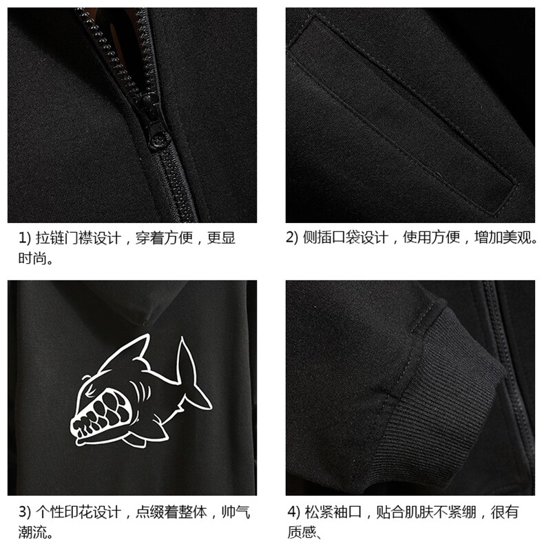 KS21041-P38连帽开衫卫衣男运动外套大码班服砖墙挂拍,男装卫衣,电商A040A