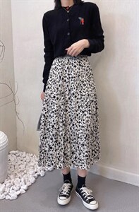 2022秋季新款碎花半裙图片