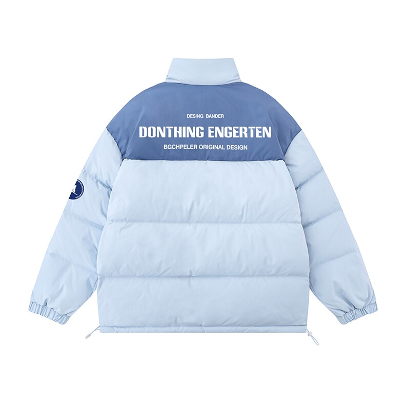白底新款冬季时尚百搭立领加厚棉服外套MY64303P125控158,男装棉衣,电商A268-1