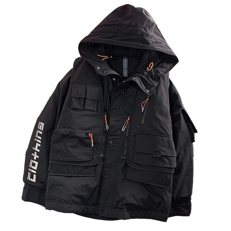 21冬季新款羽绒服男大码休闲保暖加厚连帽上衣6026P405限598，男装羽绒服，电商A089-1