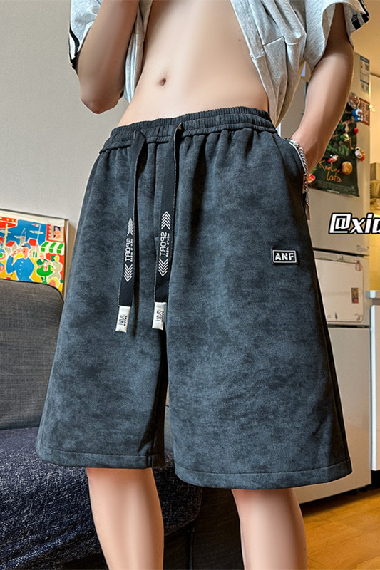 XZ616夏季薄款扎染脏脏裤休闲裤设计感短裤TY2519特P30控58,男装牛仔裤,星座512A（原616）