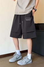 ！2026夏季新款男士宽松刺绣短裤情侣百搭五分裤DK313特P30，男装休闲裤，电商B220