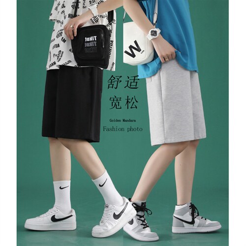 2024夏新款宽松休闲五分裤潮牌跑步运动裤WK50-特批20,女装休闲裤,星座718-1