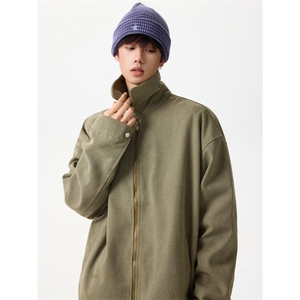 巴恩风水洗做旧底特律工装夹克  AD9802-P90-158图片