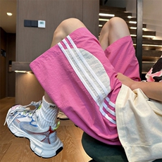 2025夏季新款内景大码织带拼接速干短裤M-5XHK25185-特P25，男装牛仔裤，电商A022