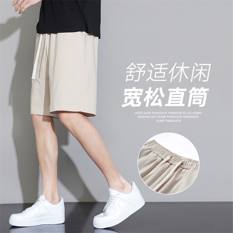 夏季短裤男宽松潮流港风百搭五分裤运动短裤CK2413-P20图片