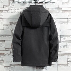 男士休闲连帽加厚保暖棉衣外套棉服棉袄冬季防寒开衫男装M998P75图片