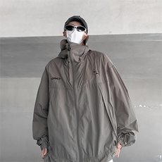 F330-P452024夏季新款机能连帽防晒服轻薄凉感户外运动夹克现货，男装防晒衣，星座512-6