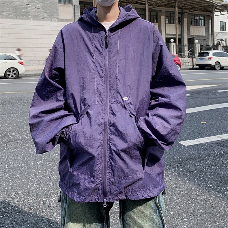 夏季连帽防晒衣外套男冰丝户外透气防紫外线皮肤衣1008-92557-p45,男装防晒衣,星座1008