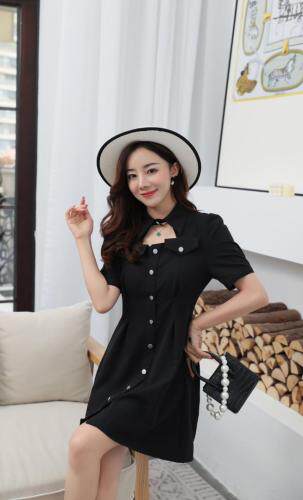 现货夏装新款个性气质连衣裙，女装连衣裙，艾涵o