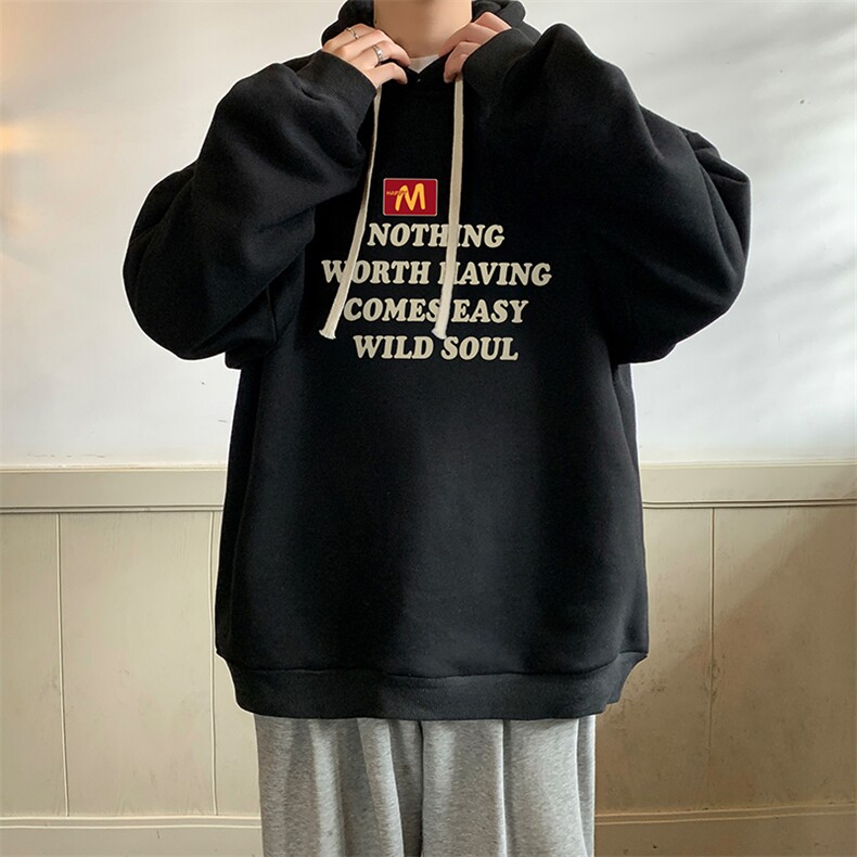 连帽卫衣男大码运动服帽衫外套WY2363-P35,男装卫衣,电商A040