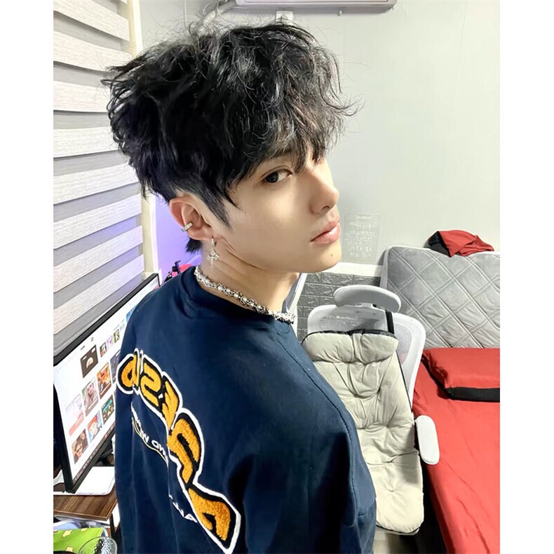 万针全刺绣工艺抖音得物高品质260克重磅纯棉双纱美式高街短袖T恤,男装T恤,电商A486-1