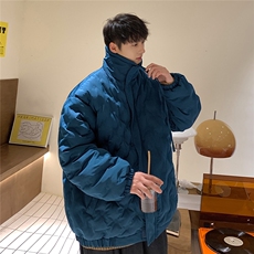 定制面料棉衣男港风半高领棉服男外套男8707P125控168，男装棉衣，星座226-1