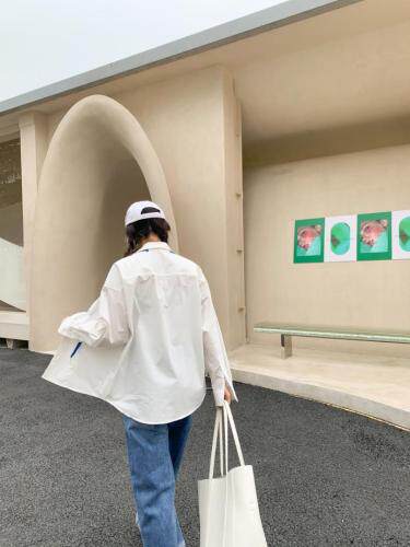 彩绳衬衣简约不简单，女装，Queena PHoebe