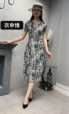 缎面三宅压褶魔术裙，跑量款，其它，理想花缘