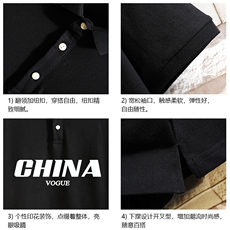 PL57001-P35翻领短袖polo衫男大码胖子半袖t恤男有领保罗衫，男装Polo衫，电商A040A