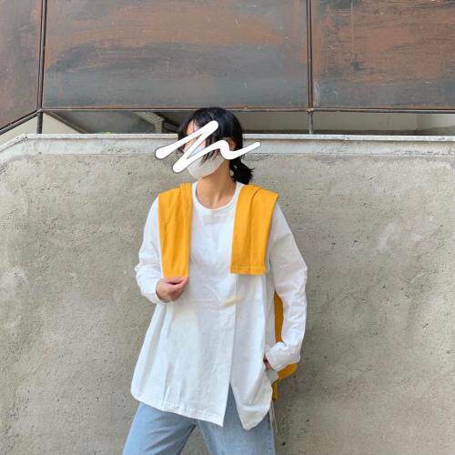 【现货】春季新款8873前贴标大版T恤，女装T恤，淳·清雅秀