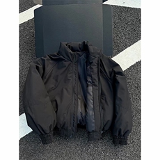 现货美式高街休闲棉衣夹克三防立领纯色户外工装加厚棉服外套，男装夹克，电商A486