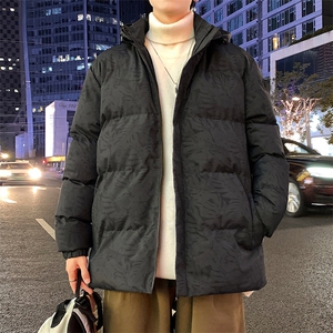 青少年男休闲宽松立领双面穿棉衣面包服棉袄港风男装MY3091P70图片