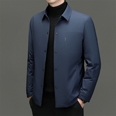 C91712钱塘2020-2冬季厚款商务休闲简约中年男士羽绒服P260，男装羽绒服，钱塘207-2