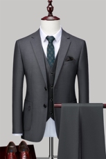 87883-3男士新款青年三件套西装商务修身礼服西服P220，男装西服套装，电商B360