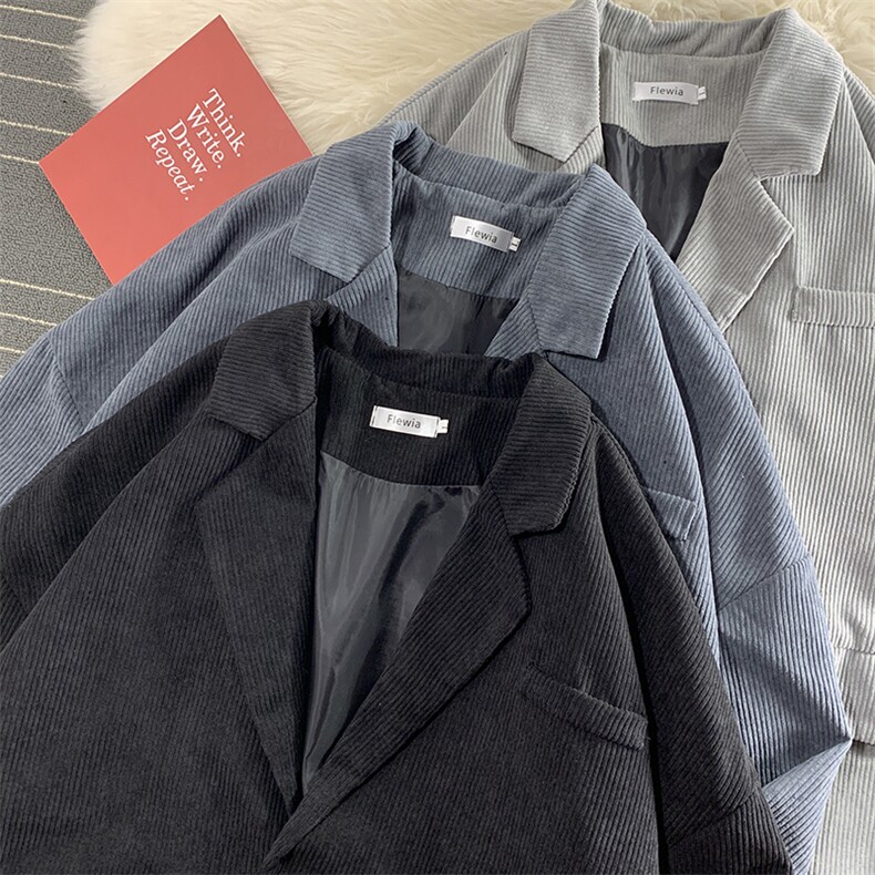 现货纯色灯芯绒小西装男西服KD248-P65,男装西服套装,电商D312-1