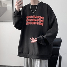 麂皮绒卫衣男大码重磅长袖t恤男JW81338-P35，男装卫衣，电商A040