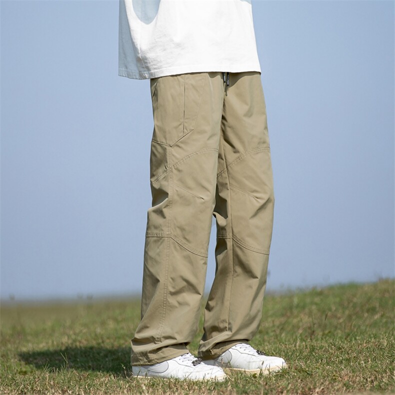 户外机能工装裤男潮牌直筒休闲裤子登山运动宽松长裤 K3503 特P50图片