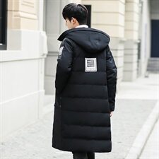 2020电商B247冬季新款中长款舒适保暖抗寒外穿羽绒服MY12-P290，男装羽绒服，电商B247