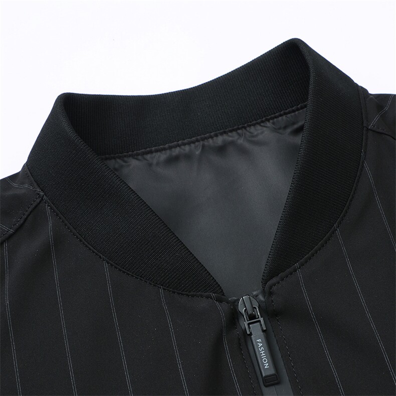 男装夹克春夏高端薄款男士外套中年商务休闲修身潮流运动服时尚,男装夹克,电商B212（原钱塘6029）