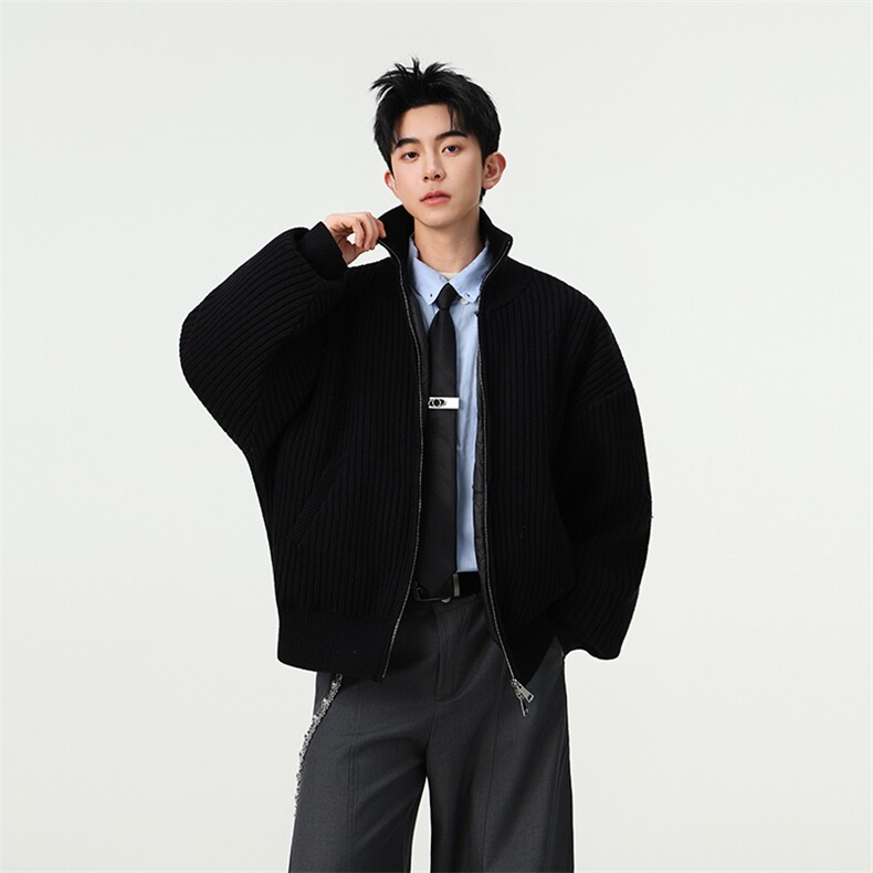 现货冬季新款针织毛衣拼接棉服男冬季MY5013-特P105控188,男装针织衫/毛衣,电商A072