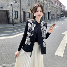 2024春款中式风格百搭马甲，女装马甲，慧峰