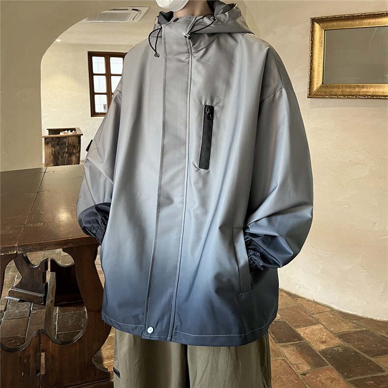 1港风山系防水渐变大码M-5XL夹克男100%聚酯纤维JK77088P85控128,男装夹克,星座226-2