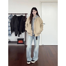 水洗美式复古cleanfit飞行夹克外套JK0115-P78，男装夹克，星座313A(原308A-2)
