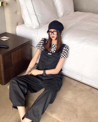 【现货】秋季新款时尚潮流休闲背带裤，其它，你别走