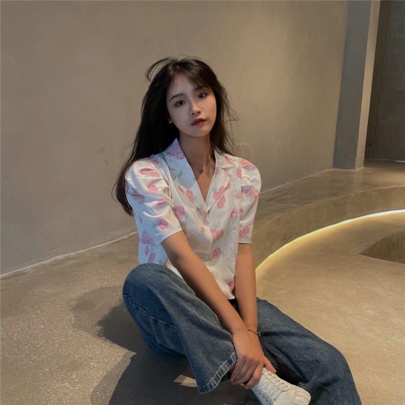 印花港风小衫,女装其它,欧尼蒂