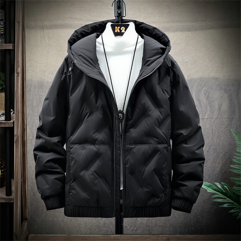 羽绒服男2021新款韩版潮男款青年冬季外套DS575T图片
