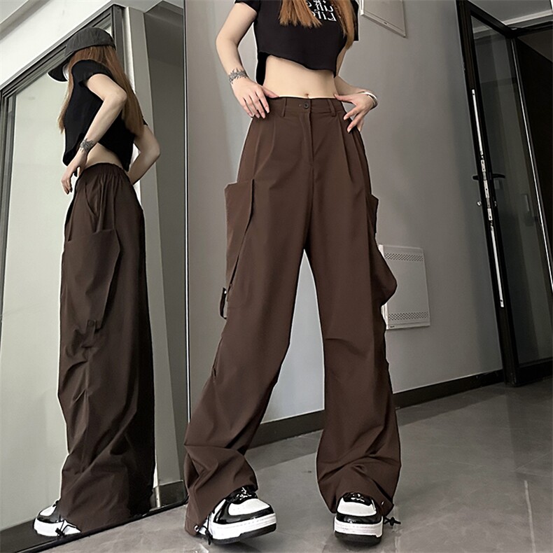 B221 美式街头hiphop宽松户外工装休闲裤子 LK23116-P60 控78图片