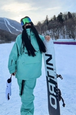 冬季时尚防水双板男女款连帽滑雪服衣裤套装M25+K1002J加绒-P248，男装休闲套装，电商A001-1
