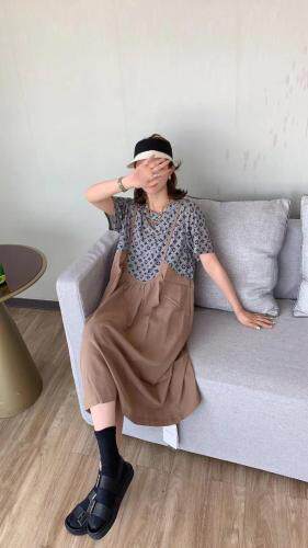 字母拼接假两件，女装，维多利亚