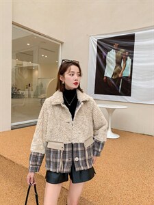 皮毛一体拼接款，十拿十补,其它,纤佰魅力