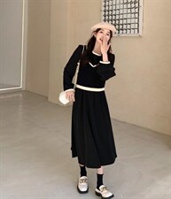 韩系连衣裙，女装连衣裙，E莎