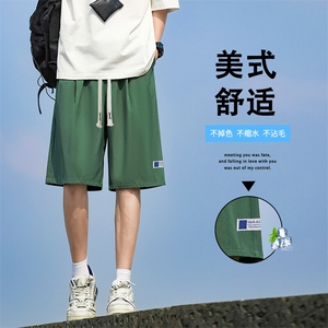 五分裤男生夏季新款宽松运动休闲百搭直筒短裤 DK512特批-17控39图片
