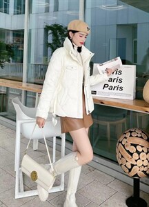 [现货]小香风羽绒服，，三色，四个尺码图片