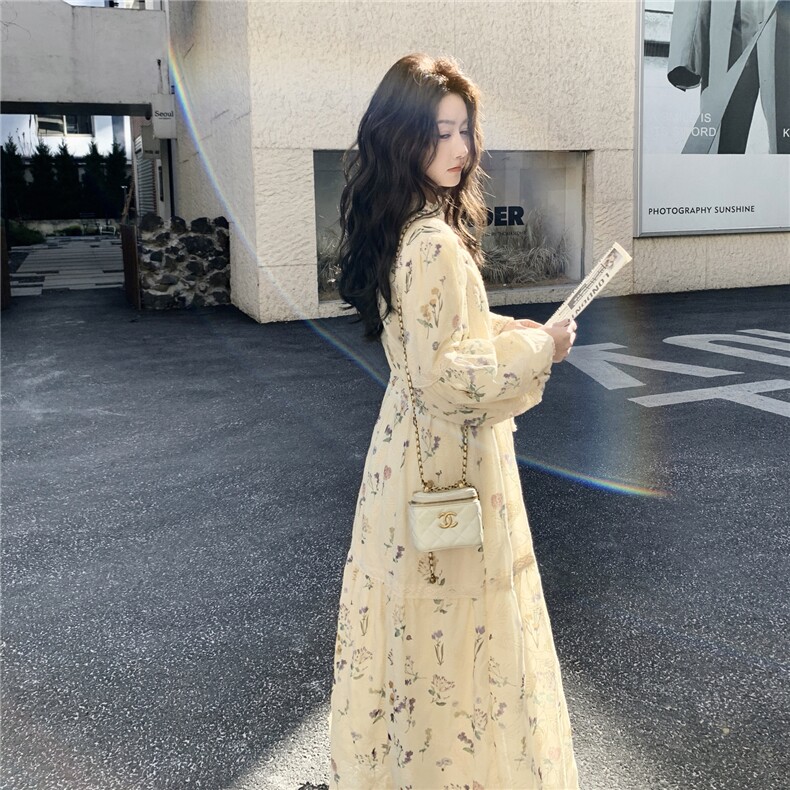 新品大货时尚蕾丝印花连衣裙2603-P175-K289,女装连衣裙,2C261