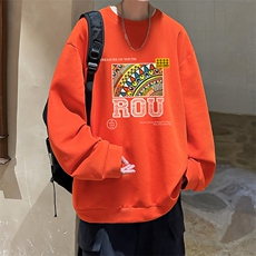 控38简约帅气百搭长袖t恤男大码卫衣T4370-P25，男装卫衣，电商A040