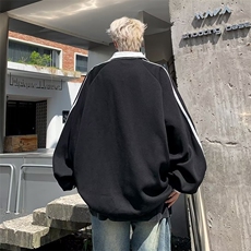 小众设计感卫衣男高街hiphop街头嘻哈潮牌宽松情侣体恤衫WA26-P42，男装卫衣，星座1008